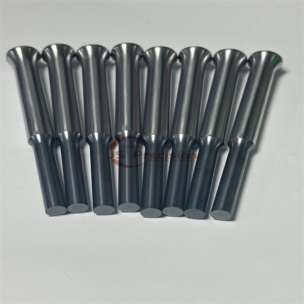 JS PRECISION HIGH QUALITY BOTTLE NECK PUNCH WITH TICN COATING