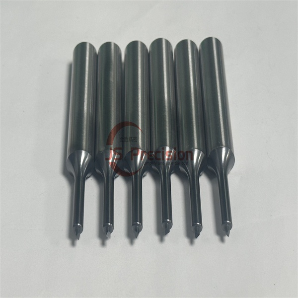 JS PRECISION HIGH SPEED STEEL PUNCH PINS WITH SPECIAL SHAPED TIP