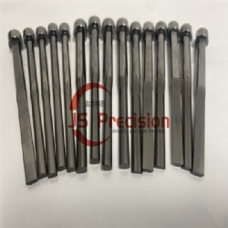 JS PRECISION HIGH POLISHED CARBIDE PUNCHES, SPECIAL CARBIDE CUTTING ELEMENTS WITH SYLINDRICAL HEAD