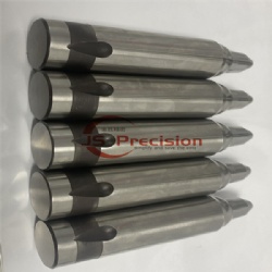 JS PRECISION CNC GRINDING PILOT PUNCHES WITH HEAVY DUTY BALL SEAT, 1.237/ SKD11 STEEL HARDENED BALL LOCK PILOT PUNCHES