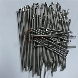 JS PRECISION 1.2343/1.2344/SKD61/H13 STEEL HARDENED EJECTOR PINS WITH CUTTING HEAD,HIGH POLISHED FLAT EJECTOR PINS