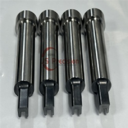 JS PRECISION ASP23 STEEL SHAPED PUNCHES WITH CYLINDRICAL HEAD, DIN ISO 8020 FORMING PUNCHES WITH ALCRONA COATING