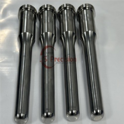 JS PRECISION CARBIDE PUNCHES WITH CYLINDRICAL HEAD, HIGH POLISHED HARD METAL CARBIDE PILOT PUNCHES