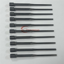 JS PRECISION TUNGSTEN CARBIDE CUTTING PUNCHES WITH GROOVED HEAD, HIGH QUALITY PG GRIDDING CARBIDE PUNCHES