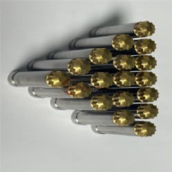 JS PRECISION M42/ASP23/HSS STEEL HARDENED SPECIAL FORMING PUNCHES WITH TIN COATING, PIERCING PUNCH SIMILAR TO ISO 8020