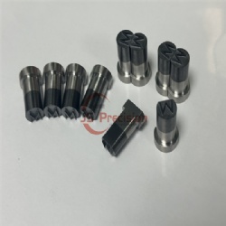 JS PRECISION SPECIAL LETTERING PIERCING PUNCHES WITH TICN COATING, HIGH QUALITY CUTTING PUNCHES MADE BY SODICK EDM MACHINES