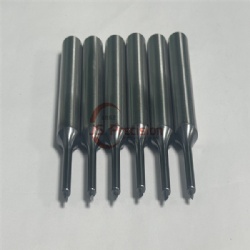 JS PRECISION HIGH SPEED STEEL PUNCH PINS WITH SPECIAL SHAPED TIP