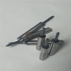 JS PRECISION HIGH SPEED STEEL PUNCH PINS WITH SPECIAL SHAPED TIP